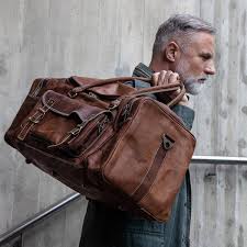 Leather Duffle Bag